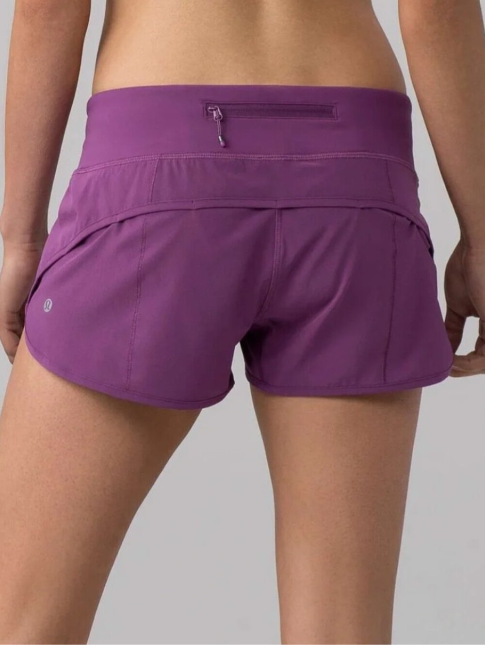 Lululemon Athletica Purple Speed Up Low-Rise Shorts 2.5" Size 6